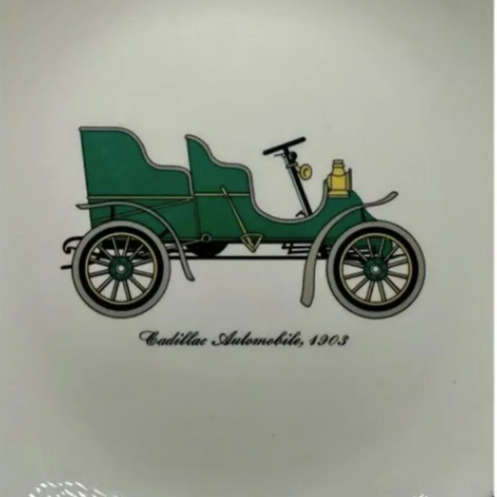 VTG Debutante Homer Laughlin Cadillac Automobile 1903 Plate​​​​ - Picture 2 of 4